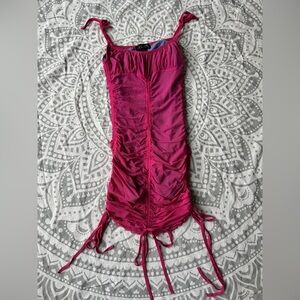 Delia’s ruched mini dress